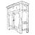 Cartoon Cabinet Drawing