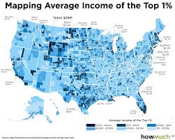 This Map Shows Where The 1 Lives The States Of America Map Social Class