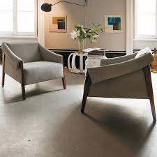 Porada Ara Wooden Lounge Chair Living Room Furniture Ultra Modern Lounge Chairs Living Room Luxury Italian Furniture Furniture