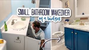 Bathroom renovations cost $120 to $275 per square foot, depending on the quality of materials, labor, and layout changes. Diy Small Bathroom Makeover On A Budget 2020 Bathroom Remodel Under 500 Renter Friendly Youtube