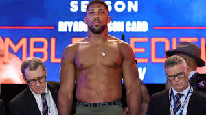 Jake Paul vs Anthony Joshua: British heavyweight star weighs inside 245lbs limit for fight against YouTube star | Boxing News | Sky Sports