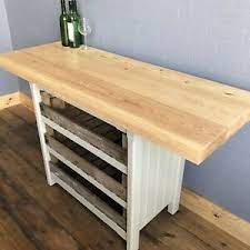 Maybe you would like to learn more about one of these? Kitchen Island Breakfast Bar Drawers Butchers Block Storage Unit Solid Pine Ebay