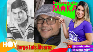 Jorge Luis Álvarez, el protagonista de la película "Una novia para David"  en vivo "La casa de Maka"