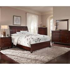 Dark Cherry Sleigh Bed Broyhill Hayden Place Furniture Alpine Furniture Mattress Furniture