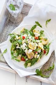 Vegetarischer Tortellini Rucola Salat Rucola Salat Tortellini Vegetarisch