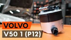 Having problems with your volvo v50 ? How To Change Fuel Filter Volvo V50 1 P12 Tutorial Autodoc Youtube