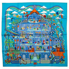 New In Box Hermes La Maison De Carres Scarf In 2020 Hermes Scarf Hermes History Design