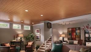 Take your basement drop ceiling from drab to fab by swapping out those old 2' x 4' panels for fresh 2' x 2's. Basement Remodeling Ceilings Armstrong Residential