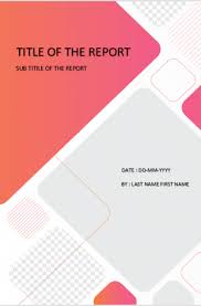 Cover Page Rounded Shapes Cover Pages Cover Page Template Page Design
