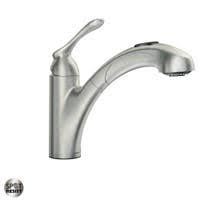 The moen universal kitchen faucet side spray in chrome is for use with quick connect faucets. Buy Pull Out Moen Kitchen Faucets Online At Overstock Our Best Faucets Deals