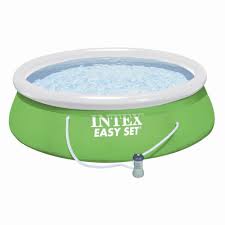 Piscine Autoportee Intex Easy Set Diametre 3 66m Piscine Piscine Sauna Spa Jardin Exterieur