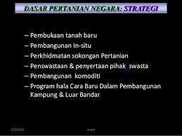 Apabila sektor pertanian diperluaskan dan menjadi agenda utama kerajaan, ia dapat mewujudkan peluang pekerjaan kepada masyarakat tempatan terutamanya golongan luar bandar. Sumbangan Sektor Pertanian Kepada Negara Analisis Sektor Pertanian Dalam Pembangunan Ekonomi Barang Milik Negara Yang Disewakan Kepada Pihak Swasta Kemudian Arijaket