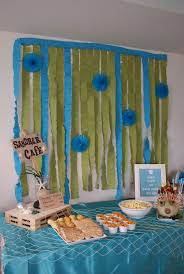I Need To Gush About My Talented Friend Evelyn Who Threw The Most Adorable Party For He S Baby Birthday Party Girl Sea Birthday Party Mermaid Pirate Party