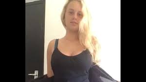 Mature blonde lady in stockings strips in the kitchen. Hot Blonde Girl Dylanlov With Natural Big Tits Strips In Cam Xvideos Com