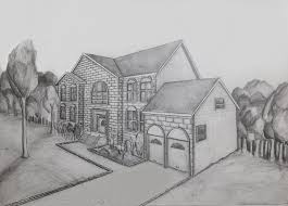 Maybe you would like to learn more about one of these? 2 Point Perspective Drawing Of My House Drawing