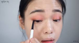 tutorial make up korea peachy look