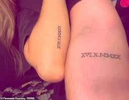 Compare that with wedding ring tattoos, which usually cost between $50 and $2,000, even for complex designs. Couple Had Wedding Date Tattooed On Their Arms Only For Their Big Day To Be Cancelled Daily Mail Online