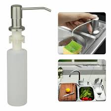 stainless steel soap dispenser kitchen