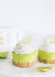 Mini Key Lime Pies Elmhurst1925 Com Raw Dessert Recipes Lemon Meringue Recipe Raw Desserts