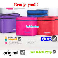 Segala macam jenis makanan dan minuman yang tersimpan, akan tetap terjaga mutunya dengan. Promo Moorlife Compact Set 5 In 1 Original Tempat Bekal Lunch Box Kotak Makan Anti Tumpah Bpa Free Shopee Indonesia
