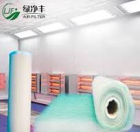 Polyester Blue and White G4 Air Filter Media Roll for Filtration Industries