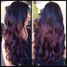 Ombre Black And Dark Purple Hair P Nikole On Instagram This Is A Dark Ombre From Black Hair Color Removal Third Session No Filter Hair Styles Hair Color Remover Ombre Hair