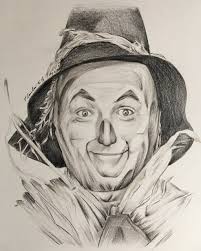 The Wizard Of Oz Scarecrow Pencil Drawing By Billyboyuk Wizard Of Oz Characters Wizard Of Oz Color Scarecrow Wizard Of Oz
