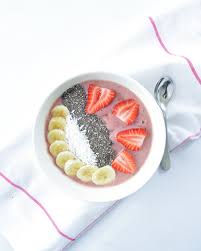 Strawberry Banana Superfood Smoothie Bowl Lauren Schwaiger