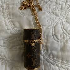 Creating a real art de vivre of luxury and elegance, this lipstick case in iconic monogram canvas is embellished with a fuchsia lining and. Louis Vuitton Other Louis Vuitton Lipstick Case Authentic Used Poshmark