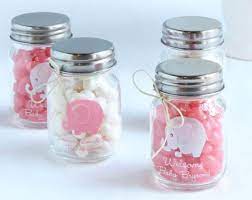 Plastic Mason Jar Cups Party Favor Plastic Cups Birthday Etsy Mason Jar Baby Shower Baby Shower Centerpieces Elephant Baby Showers