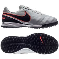 Nike Tiempo Legend 6 Tf Pure Platinum Black Hyper Orange Kids Www Unisportstore Com