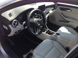 Leather is a major selling point in mercedes and can make a car stand out from those fitted with an artico or cloth interior. Mercedes Benz Cla250 Ash Leather Interior Luxury Cars Mercedes Benz Leather Interior