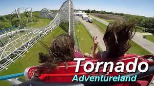 Tornado Wooden Roller Coaster On Ride Hd Pov Adventureland Des Moines Iowa Gopro Youtube