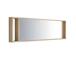 Kimikata lighted led makeup mirror vanity mirror with 3 color lights, cordless usb rechargeable battery, 360° rotation, bamboo wood beauty storage tray, tabletop stand, dimmable circular light ring 4.1 out of 5 stars 45 Bathroom Vanity With Mirror Light Wood Malaga Beliani De