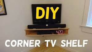 Build This Floating Corner Tv Stand
