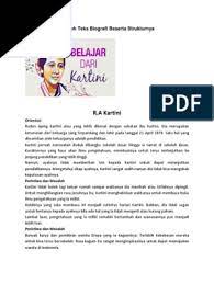Biasanya, biografi berisikan kisah hidup seseorang yang terkenal, seperti pahlawan, politisi, aktor, atlet, dan sebagainya. Contoh Teks Biografi Pahlawan Beserta Strukturnya Berbagi Struktur