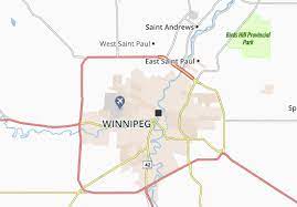 Winnipeg North End Map Michelin North End Map - Viamichelin