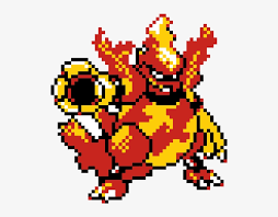 Pokemon Magmar Sprites - Magmortar Shiny Sprite - Free Transparent PNG  Download - PNGkey