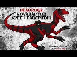 Novaraptor is the dominant raptor species, everywhere. Deadpool Novaraptor Primal Carnage Timelapse Edit Painting By Stormystrikeschannel