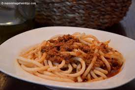 Pici al ragù di pollo: Rezept Pici Mit Wildschwein Ragout Maremma Geheimtipp