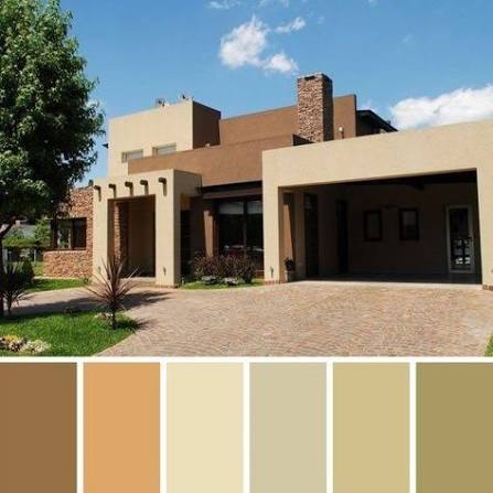 Villa moderne façade enduit monocouche — Marrakech