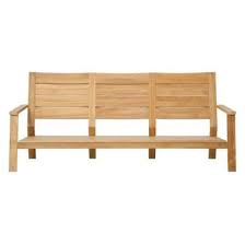 Smith Hawken Solenti Teak Sofa From Target Teak Sofa Backyard Furniture Patio Decor