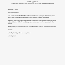 This is the perfect way to express how your specific skills are relevant to the open position. 30 Administrative Assistant Cover Letter Cover Letter Example Administrative Job Cover Letter Administrative Assistant Cover Letter