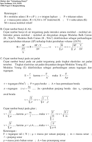 The shear modulus describes the response to shear stress, and young's modulus describes the response. Gelombang Bunyi Cepat Rambat Bunyi Di Udara Yang Dipengaruhi Oleh Tekanan Dinyatakan Dengan Persamaan Pada Gas Ideal M Pdf Download Gratis