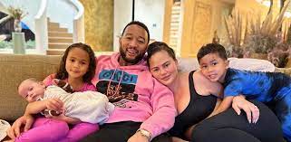 John Legend & Chrissy Teigen Feel 'Outnumbered' With 4 Children