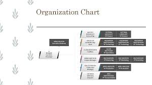 horizontal organization chart