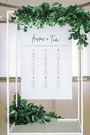 minimalist seating chart diy print in 2019 wedding