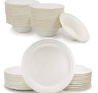 200 Ct Compostable Plates And Compostable Bowls, 100 Biodegradable Plates  And 100 Biodegradable Bowls, Eco Friendly Heavy Duty Paper Plates And  Bowls, ...
