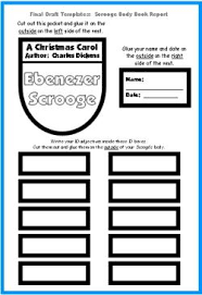 A Christmas Carol Lesson Plans Author Charles Dickens Book Report Projects The Body Book Book Report