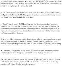 Rare Titanic Facts Titanic Facts Titanic Underwater Titanic